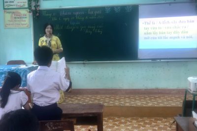 Trường TH Long Mai tổ chức Chuyên đề tháng 10/2022