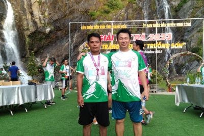 Đơn vị TH Long Mai tham gia giải chạy “Thác trắng – bên dãy trường sơn 2023”