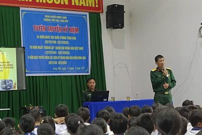 Hoạt động tuyên truyền 79 năm ngày Thành lập QĐNDVN 22/12/1944-22/12/2023