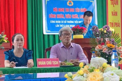 Hội nghị điển hình tiên tiến CĐCS TH Long Mai